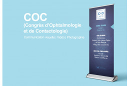 COC Congrès d'Optométrie et de Contactologie Communication visuelle reportage vidéo photographie communication événementielle affiches évènement ophtalmologie