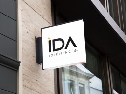 IDA Experience(s) identité visuelle logotype logo papeterie vidéos vidéo promotionnelle drone agence événementielle enseigne