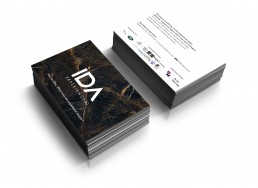 IDA Experience(s) identité visuelle logotype logo papeterie vidéos vidéo promotionnelle drone agence événementielle carte de visite