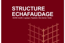 Structure échafaudage, césarches, Savoie