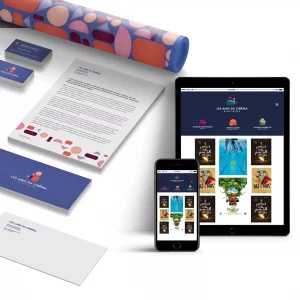 Pack identité visuelle, identité et site e-commerce, Albertville, Maëstro Production, agence de communication
