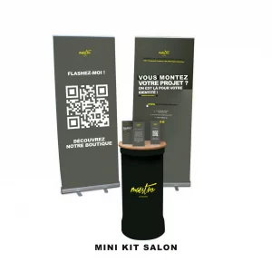 Kit salon, Roll-Up, Albertville, Maëstro Production, agence de communication
