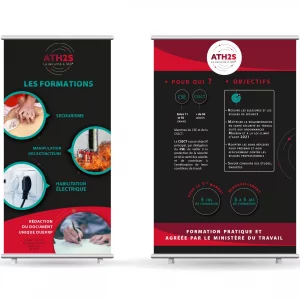 Roll-up, Albertville, Maëstro Production, agence de communication