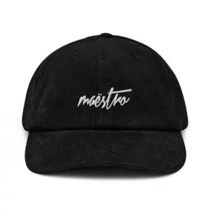 Casquette en velours côtelé MAESTRO