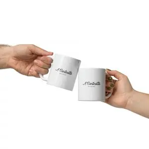 Mug Blanc Brillant A CANNTINETTA